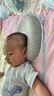 Babymoov法國嬰兒定型枕專屬枕頭新生幼兒0到6個月枕夏季透氣寶寶枕 圓形定型枕（0-6個月）-灰 純色 曬單實(shí)拍圖