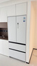 美的（Midea）M60系列520純平全嵌法式多門(mén)四開(kāi)門(mén)家用冰箱超薄雙系統循環(huán)大容量無(wú)霜BCD-520WUFPZM(E)白國家補貼 曬單實(shí)拍圖