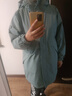AIGLE艾高ACW22WOUI004女士彈性柔軟快干戶(hù)外休閑舒適時(shí)尚棉服外套 石藍色 AF992 M 曬單實(shí)拍圖