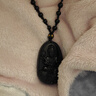 峨眉山【已過(guò)香】烏金級黑曜石本命佛吊墜男女款生肖項鏈平安護身符掛件 曬單實(shí)拍圖