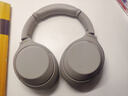 索尼（SONY） WH-1000XM4無(wú)線(xiàn)藍(lán)牙耳機(jī)智能降噪頭戴式高解析度重低音耳麥 電腦游戲辦公網(wǎng)課學(xué)習(xí)出街圖書(shū)館宿舍 鉑金銀 曬單實(shí)拍圖