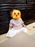 巴厘小豬女寶寶夏套裝背帶分體衣服森系兒童夏季兩件套無袖薄款女童夏裝 紫藤漫舞 80 曬單實(shí)拍圖