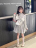 moonkids女童半身裙秋季亮片公主裙子兒童蓬蓬裙2025春秋款小女孩銀色短裙 6005銀灰色亮片短裙 130 cm 曬單實拍圖