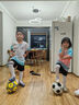 IFUBXY KIDS兒童足球服套裝男女童定制比賽隊服小學(xué)生運動(dòng)訓練服短袖足球球衣 曬單實(shí)拍圖