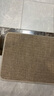 瑞恩浴室地墊仿亞麻編織浴室防滑墊子衛生間門(mén)口吸水腳墊家用門(mén)墊 曬單實(shí)拍圖