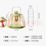 富光塑料杯水杯大容量tritan耐高溫吸管便攜運動(dòng)水壺大肚杯子帶茶倉 曬單實(shí)拍圖