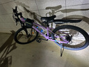 鳳凰新款山地車(chē)自行車(chē)女FA160輕量鋁架變速碟剎男成人學(xué)生越野單車(chē) 鋁架補(bǔ)土-油碟剎-暮煙紫-95裝 26寸【適合身高155-180CM】 27速 曬單實(shí)拍圖