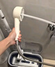NYOY【德國】渦輪增壓花灑噴頭洗澡淋浴手持蓮蓬頭大出水高壓淋浴花灑 【奶油白】四檔調節增壓花灑 過(guò)濾凈水丨四檔增壓 曬單實(shí)拍圖