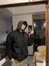 主意范（ZHUYIFAN）夾克男三防美式飛行春秋穿搭一整套立領(lǐng)棒球服外套短款工裝沖鋒衣 黑色夾克 L 110-130斤 曬單實(shí)拍圖