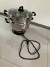 惠當家（Hui Dang Jia）電鍋多功能電熱鍋電炒鍋家用電蒸鍋一體電煮鍋加厚304不銹鋼電火鍋G08-30國家補貼 曬單實(shí)拍圖
