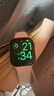 Apple/蘋果 Watch Series 10智能手表蜂窩款46毫米玫瑰金色鋁金屬表殼淡桃粉色運動型表帶M/L MWYN3CH/B 曬單實拍圖