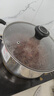 愛仕達(dá)（ASD）湯鍋304不銹鋼蒸湯鍋 燉煮鍋復(fù)底小湯鍋22CM燃?xì)怆姶艩t通用奶鍋B1 曬單實(shí)拍圖