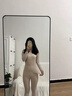 茵可可薄發(fā)熱保暖內(nèi)衣男女士美膚肌底衣隱形打底衫秋衣褲套裝 [上衣+褲子]芝士膚[玻尿酸養(yǎng)膚高 L (建議身高160-175/110-150斤 曬單實拍圖