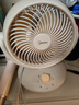 美的（Midea）【小型風(fēng)扇】輕音臺(tái)式桌面空氣循環(huán)扇家用柔風(fēng)電風(fēng)扇宿舍辦公迷你臺(tái)扇落地扇空調(diào)伴侶 GAF18AD 曬單實(shí)拍圖