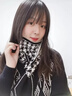 BIBK護頸小圍巾女2025新款秋冬季春秋千鳥(niǎo)格氣質(zhì)百搭脖子脖套懶人圍脖 黑米斑馬紋 曬單實(shí)拍圖