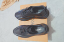沙馳（SATCHI）男鞋秋季新品牛皮時(shí)尚系帶男鞋舒適運動(dòng)休閑鞋皮鞋 X20462043-時(shí)尚氣墊 40 皮鞋等于運動(dòng)鞋41 曬單實(shí)拍圖