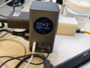 公牛（BULL）智能數顯屏幕電競氮化鎵35W快充小電艙立式插座/USB桌面立式筆記本插線(xiàn)板插排 2C2A+6插孔總控開(kāi)關(guān) 曬單實(shí)拍圖