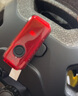 迪卡儂自行車(chē)燈前尾燈CLIP夜騎USB充電警示燈頭燈青蛙燈OVB2 USB 自行車(chē)后LED燈CL 100 - 紅色 曬單實(shí)拍圖
