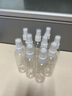 噴霧瓶塑料小型酒精噴壺消毒旅行便攜分裝瓶化妝補水細(xì)霧噴瓶液體 便攜霧噴瓶100ml 5件 【超值裝】 曬單實拍圖