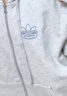 adidas 2025新款運動連帽夾克外套男女秋季阿迪達斯官方三葉草 淺麻灰   S 曬單實拍圖