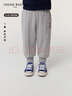 Teenie Weenie Kids小熊童裝25新款男女寶學(xué)院風(fēng)純棉寬松束腳衛褲 藏青色 110cm 曬單實(shí)拍圖
