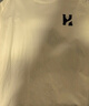 IZEXX棉麻冰絲短袖T恤男夏季純色重磅復古寬松圓領(lǐng)休閑上衣HN67白色XL 曬單實(shí)拍圖