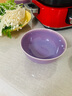 欣義紫云米飯碗家用陶瓷餐具景德鎮(zhèn)中式釉下彩個人專用高級感碗盤 紫云5英寸圓滿碗-13.2CM餐碗 曬單實拍圖