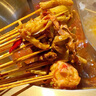 永達（YONGDA）鮮撈小郡肝麻辣雞胗花雞胗火鍋烤肉燒烤串串香清真順豐200g*30包 永達清真鮮撈小郡肝200g*30包6kg 曬單實拍圖