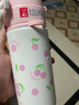 富光富光保溫杯男學(xué)生大容量水杯女一蓋雙飲兒童便攜防漏316L鋼茶杯子 500ml櫻桃粉【一蓋雙飲+316L】 曬單實(shí)拍圖