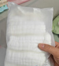 安可新 嬰兒7A抗菌純棉紗布尿布【6條裝】新生兒12層透氣可水洗17*45cm 曬單實(shí)拍圖