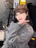 MMOPTOP日系百搭紋理皮質(zhì)八角帽女英倫復(fù)古顯臉小貝雷帽氣質(zhì)簡約畫家帽子 曬單實(shí)拍圖