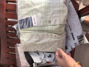 森馬（Semir）休閑褲女質(zhì)感慕斯褲慵懶垂感秋季寬松軟糯肌理闊腿褲107524127005 曬單實(shí)拍圖