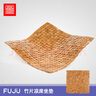 foojo坐墊 麻將涼席椅墊子毛竹夏季涼墊通風(fēng)透氣汽車(chē)辦公室座墊42cm 曬單實(shí)拍圖