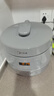 美的（Midea）【國家補貼】0涂層精鋼厚釜電壓力鍋5L雙膽全自動(dòng)智能預約家用煲湯煮飯電飯煲C5856G高壓鍋4-6人 曬單實(shí)拍圖