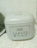 美的（Midea）電飯煲電飯鍋家用商用柴火飯多功能預約小型迷你煮飯2-3-4-5-8人大容量快煮飯不銹鋼內膽不易粘鍋 0涂層 3L 母嬰級316L不銹鋼內膽卡其灰偏白 曬單實(shí)拍圖