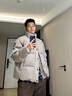 加拿大鵝（Canada Goose）【新品】Bayview男士黑標(biāo)派克大衣休閑外套大鵝羽絨服 3833MB 9432 石灰色 M 曬單實(shí)拍圖