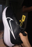 耐克NIKE跑步鞋男飛馬40寬版PEGASUS 40運動(dòng)鞋DV7480-001黑白41 曬單實(shí)拍圖