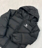 駱駝火山羽絨服1.0男女士鴨絨加厚情侶輕暖面包服秋冬款城市輕戶(hù)外 幻影黑，男款 M 曬單實(shí)拍圖