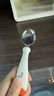 ppsu兒童筷子訓(xùn)練筷 自主進(jìn)食不銹鋼勺套裝餐具幼兒學(xué)生上學(xué)專用 曬單實拍圖