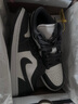 Jordan男子休閑鞋喬丹AJ1 JORDAN 1 運動(dòng)鞋553558-044灰白40.5 曬單實(shí)拍圖
