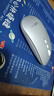 聯(lián)想（Lenovo）無(wú)線(xiàn)鼠標無(wú)線(xiàn)靜音藍牙鼠標可充電輕薄便攜筆記本電腦ipad平板安卓蘋(píng)果手機通用無(wú)線(xiàn)商務(wù)辦公鼠標 銀色-雙模版【左右靜音按鍵】 無(wú)線(xiàn)藍牙鼠標【Type-c充電/配充電線(xiàn)】 曬單實(shí)拍圖