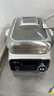 蘇泊爾（SUPOR）猛火可拆洗電蒸鍋 0涂層304不銹鋼材質(zhì)蒸籠18L大容量燉蒸煮一體多功能電蒸鍋上蒸下燉隔水燉底鍋 18L 精鋼可拆0涂層蒸燉鍋 曬單實(shí)拍圖