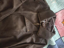 司瑞茲皮毛一體外套女真皮皮衣羊羔毛小個(gè)子冬季韓版感加厚保暖流行夾克 咖啡色 XL 曬單實(shí)拍圖