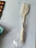 硅膠刮刀烘焙攪拌工具家用一體式刮板耐高溫食品級奶油鏟子硅膠鏟 【奶白色】大號食品級硅膠刮刀 曬單實(shí)拍圖