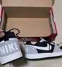 耐克酷菠蘿男子平底運動(dòng)鞋冬板鞋NIKE COURT BOROUGH LOW 844881 005黑/帆白/亞銀 42 曬單實(shí)拍圖