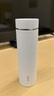 宮菱純鈦保溫杯Ti1茶水分離杯燜泡杯保溫保鮮便攜杯男女士商務送禮 純鈦白色-歐盟認證安全無毒款 曬單實拍圖