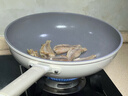 愛(ài)仕達（ASD）炒鍋鈦瓷不粘鍋鈦鍋炒菜鍋32cm燃氣電磁爐通用CL32T5WJ晨曦白內灰 曬單實(shí)拍圖