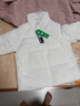 森馬【羽絨服福袋】羽絨服男冬季輕薄外套時(shí)尚設計感上衣保暖 F款-本白（白鴨絨，無(wú)圍巾）10101 S 曬單實(shí)拍圖