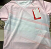 KAWASAKI川崎羽毛球服女款夏季速干透氣訓練服V領(lǐng)運動(dòng)服T恤 鋒芒粉 L 曬單實(shí)拍圖