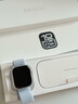 Apple/蘋果 Watch Series 10 智能手表GPS款42毫米銀色鋁金屬表殼青云色回環(huán)式運(yùn)動(dòng)表帶MX1L3CH/B 曬單實(shí)拍圖